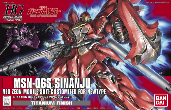 HGUC 1/144 Shinanju Titanium Finish Ver