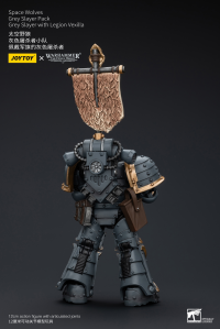 Space Wolves Grey Slayer Pack Grey Slayer With Legion Vexilla 2