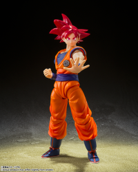 SUPER SAIYAN GOD SON GOKU -SAIYAN GOD OF VIRTUE- "DRAGON BALL SUPER", TAMASHII NATIONS S.H.Figuarts 4