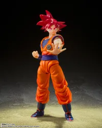 TAMASHII NATIONS SUPER SAIYAN GOD SON GOKU -SAIYAN GOD OF VIRTUE- "DRAGON BALL SUPER", TAMASHII NATIONS S.H.Figuarts - Dragon Ball Super - photo 4