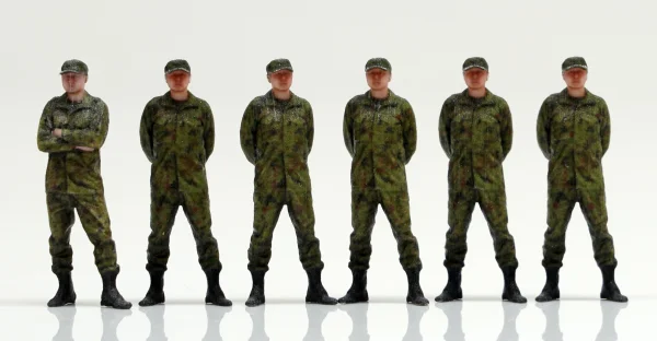 GENCO Mobile Police Patlabor 1/60 scale Ground Self-Defense Force 6 body set - Mobile Police Patlabor