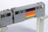 PLUM PMOA 1/150 Scale  Tama Intercity Monorail Series 1000 Paper kit（2cars） - Scale Kits - photo 8