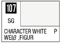 Mr. Color 107 - Character White (Semi-Gloss/Primary) 1