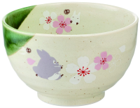 Totoro Traditional Japanese Dish Series - Bowl (Sakura/Cherry Blossom) 1