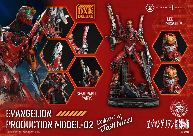 Prime 1 Studio Ultimate Diorama Masterline Evangelion Evangelion Production Model-02 (Concept by Josh Nizzi) Deluxe Version 			 - Neon Genesis Evangelion