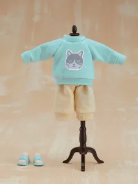 GOOD SMILE COMPANY Nendoroid Doll Outfit Set: Sweatshirt and Sweatpants (Light Blue) - Figure Accessories - photo 1