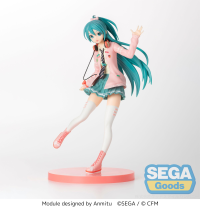 "Hatsune Miku -Project DIVA Arcade Future Tone" SPM Figure "Hatsune Miku - Ribbon Girl" 1
