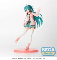 SEGA "Hatsune Miku -Project DIVA Arcade Future Tone" SPM Figure "Hatsune Miku - Ribbon Girl" - Hatsune Miku - photo 1