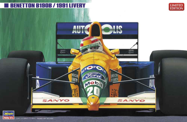 1/24 BENETTON B190B 1991 LIVERY