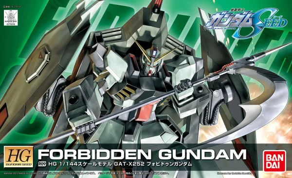 BANDAI HOBBY HG 1/144 R09 Forbidden Gundam - Mobile Suit Gundam SEED