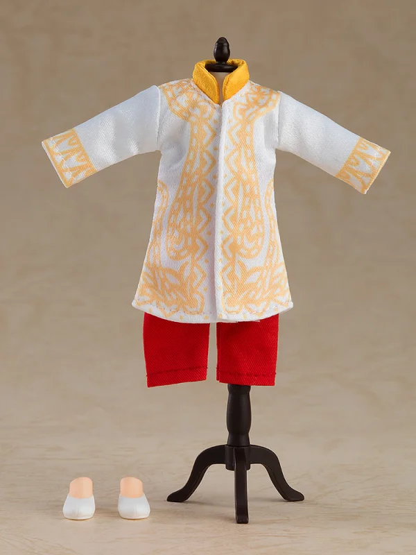 GOOD SMILE COMPANY Nendoroid Doll Outfit Set: World Tour India - Boy (White) - Figure Accessories