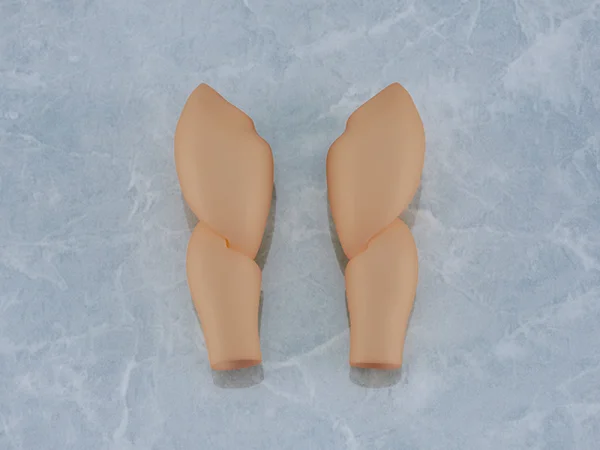 GOOD SMILE COMPANY Nendoroid Doll Leg Parts: Wide (Cinnamon) - Figure Accessories
