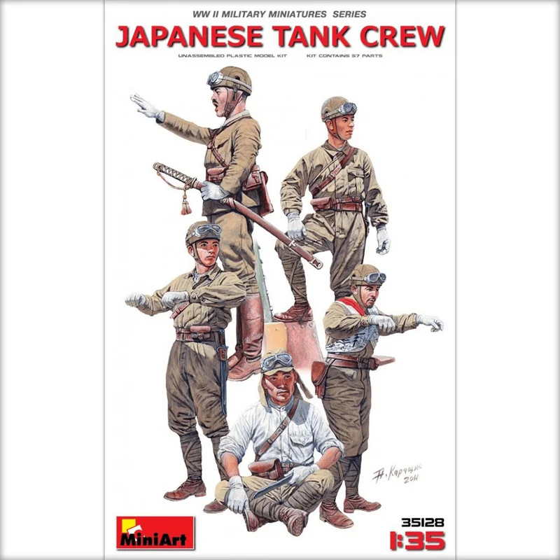 [35128] 1/35 Japanese Tank Crew