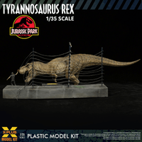 1/35 Scale Plastic Model Kit Jurassic Park Tyrannosaurus rex 9