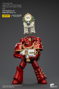 Thousand Sons Legion MK IV Tactical Squad Legionary with Legion Vexilla 5