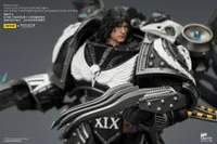 JOYTOY Raven Guard Corvus Corax, Primarch of the XIX Legion with artificer-crafted lightning talons, archaeotech pistols, and whip - Warhammer 40K - photo 16