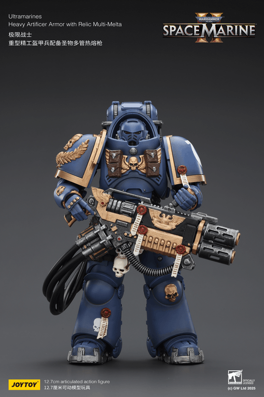Ultramarines Heavy Artificer Armor with Relic Multi-Melta