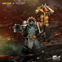 JOYTOY Sons of Horus Herald Consul with Icon of Allegiance, Bolt Pistol and Power Weapon - Warhammer 40K - photo 6