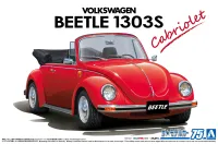 Aoshima 1/24 VOLKSWAGEN 15ADK Beetle 1303S Cabriolet '75 - Scale Kits - photo 1