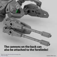 30MM 1/144 Extended Armament Vehicle (MULTIPLE LEGS MECHA Ver.) 3