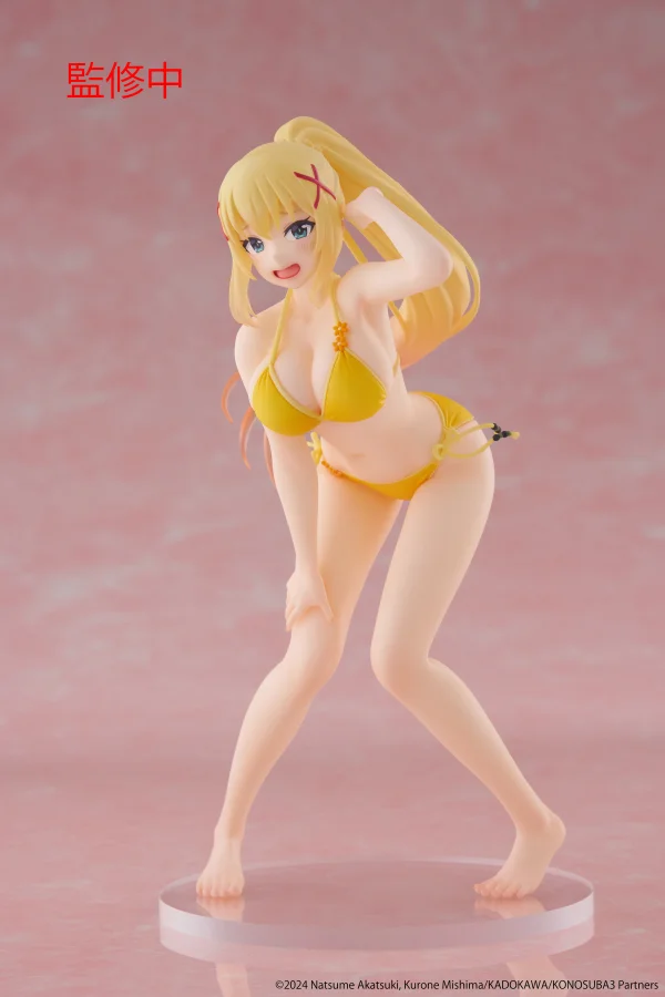 TAITO KonoSuba: God's Blessing on This Wonderful World! 3 Coreful Figure - Darkness (Swimwear ver.) - KONOSUBA -God's Blessing on This Wonderful World!