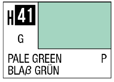 AQUEOUS HOBBY COLOR - H41 GLOSS PALE GREEN (PRIMARY)