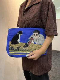 GOOD SMILE COMPANY Golden Kamuy Sagara Embroidery Handbag Tsukishima & Koito - GOLDEN KAMUY - photo 7