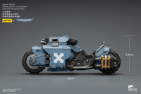 Space Wolves Raider-pattern Combat Bike with twin-linked bolt rifles 22