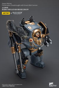 Space Wolves Contemptor Dreadnought with Gravis Bolt Cannon 13