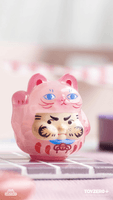PP X MONSTER Sparkle Lucky Kitten Daruma Blind Box 79