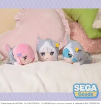 SEGA NESOBERI (Lay-Down) "Re:ZERO -Starting Life in Another World-" MP Plush "Emilia & Ram & Rem" -The Great Spirit Pack-(re-run) - Re:ZERO -Starting Life in Another World- - photo 5