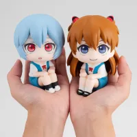 MegaHouse Lookup Evangelion： 3.0+1.0 Thrice Upon a Time  Rei Ayanami ＆Shikinami Asuka Langley  Set 【with gift】 - Rebuild of Evangelion - photo 4