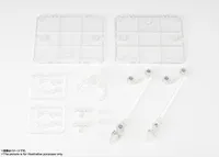 TAMASHII NATIONS TAMASHII STAGE ACT. 4 FOR HUMANOID, STAND SUPPORT [CLEAR] - Gundam Misc - photo 5
