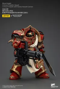 JOYTOY Blood Angels Crimson Paladins Squad Crimson Paladin with Iliastus Assault Cannon - Warhammer 40K - photo 8