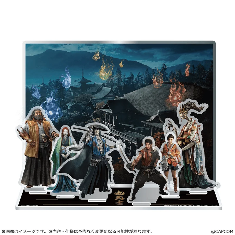 CAPCOM Onimusha: Way of the Sword Acrylic Diorama Stand - Onimusha: Way of the Sword