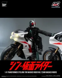 threezero FigZero 1/6 Transformed Cyclone for Masked Rider No.2 (SHIN MASKED RIDER) - Kamen Rider: Masked Rider - photo 10