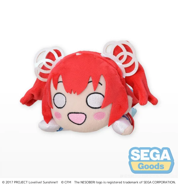 SEGA NESOBERI (Lay-Down) "Love Live! Sunshine!! x Hatsune Miku" Plush "Ruby Kurosawa" (S) - Hatsune Miku