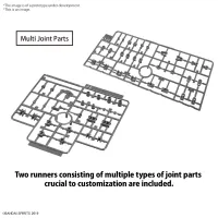 BANDAI HOBBY 30MM 1/144 OPTION PARTS SET 15 (MULTI VERNIER/MULTI-JOINT) - 30 Minutes Missions (30MM) - photo 2