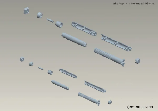 BANDAI HOBBY Builders Parts - HD Tank 01 - Kit Accessories