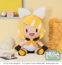SEGA Fuwapuchi Hatsune Miku Series Rin Kagamine Dodeka Jumbo Plush - Hatsune Miku - photo 1
