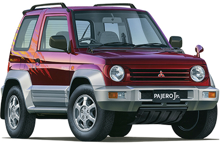 [ID-116] 1/24 Mitsubishi Pajero Jr ZR-II w/Window Frame Masking