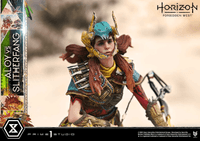 Ultimate Diorama Masterline Horizon Forbidden West Aloy vs. The Slitherfang  			 35