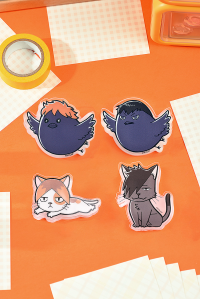Haikyu!! Acrylic Clip Tetsuro Kuroo 3