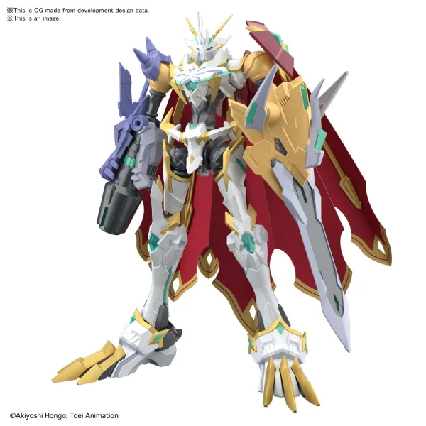BANDAI HOBBY Figure-rise Standard Amplified OMEGAMON X-ANTIBODY - Digimon