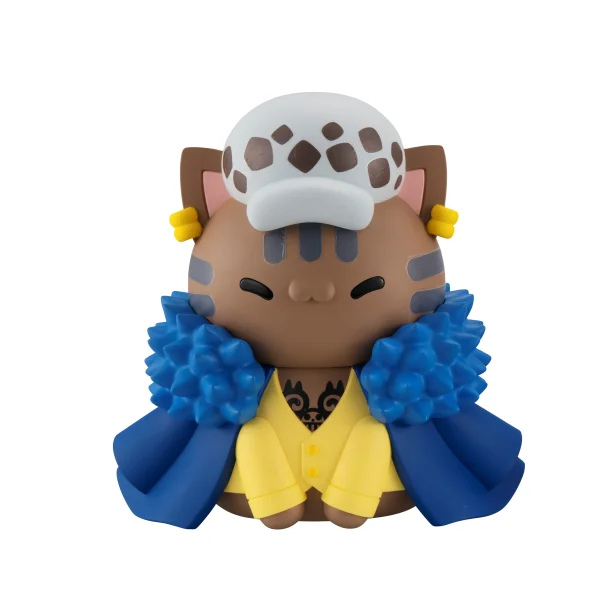MegaHouse MEGA CAT PROJECT ONE PIECE Nyanto! The Big NYAN PIECE Series Trafalgar Law(Repeat) - ONE PIECE