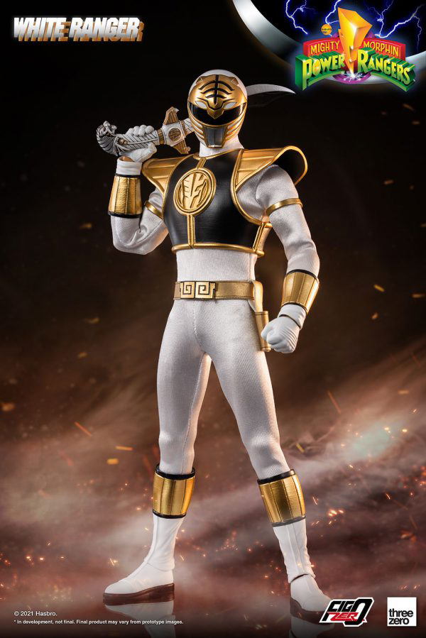 Mighty Morphin Power Rangers - FigZero 1/6 White Ranger