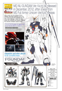 MG 1/100 Nu Gundam Ver.Ka 2
