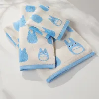 Marushin Medium Blue Totoro - Studio Ghibli Silhouette Series (Face Towel) - Studio Ghibli - photo 2
