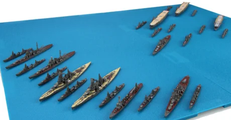 Fujimi [NWC-16] 1/3000 Battle of the Santa Cruz Islands Set [Shokaku/Zuikaku/Zuiho] w/ Painted Navalised Aircraft - Scale Kits