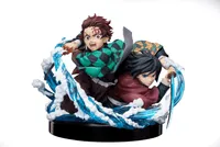 ANIPLEX Demon Slayer: Kimetsu no Yaiba Tanjiro&Giyuu non-scale figure - Demon Slayer: Kimetsu no Yaiba - photo 4